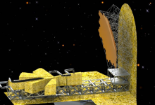 科學家在太空中建造太空望遠鏡