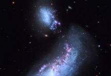 天文學(xué)家在繭星系中發(fā)現(xiàn)了一個(gè)非常稀有的雙核