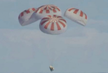 SpaceX降落傘測試失敗可能會進一步延遲機組人員飛行