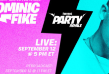 Fortnite內(nèi)部的PartyRoyale音樂(lè)會(huì)系列將于9月12日開(kāi)始