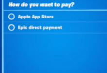 Fortnite添加直接付款選項(xiàng)以繞過(guò)iOSAndroid應(yīng)用商店費(fèi)用
