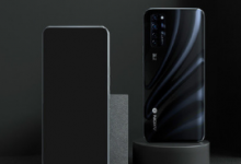 中興終端事業(yè)部總裁倪飛公布了中興天機Axon205G的外觀圖片