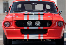1968年帶Shelby Autograph的福特野馬GT500CR售價225500美元