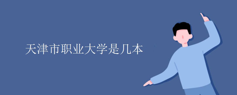 天津市職業(yè)大學(xué)是幾本