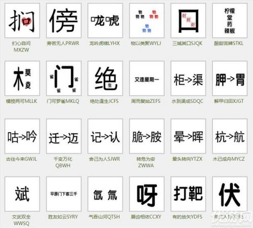 微信瘋狂猜成語答案匯總 微信瘋狂猜成語題目答案大全