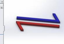 教你SolidWorks三維建模訓練第一百二十三雙向單箭頭