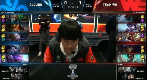 lols7總決賽WEvsC9比賽視頻回放 WE：C9五場比賽合集