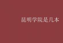 教育資訊：昆明學院是幾本