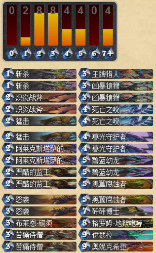 爐石傳說銅須龍戰(zhàn)卡組推薦_銅須龍戰(zhàn)士卡組打法攻略