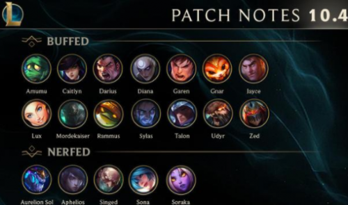 LOL 10.4版本更新速看，增加打野英雄，劍圣蠻王新皮膚