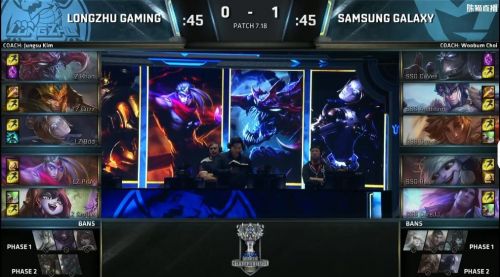 LOLS7總決賽SSG vs LZ直播視頻 三星龍珠3場比賽視頻