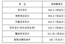 教育資訊：山東工藝美術(shù)學(xué)院2021?？聘鲗I(yè)錄取分?jǐn)?shù)線