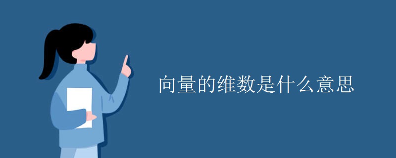 向量的維數(shù)是什么意思