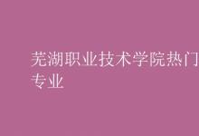 教育資訊:蕪湖職業(yè)技術(shù)學(xué)院熱門專業(yè)
