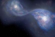 ALMA望遠(yuǎn)鏡發(fā)現(xiàn)有史以來(lái)最古老的合并星系
