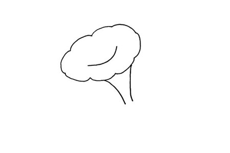 喇叭花彩色簡(jiǎn)筆畫的畫法2
