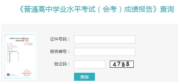 高中學(xué)業(yè)水平考試成績查詢網(wǎng)址