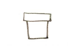 三葉草盆栽簡(jiǎn)筆畫