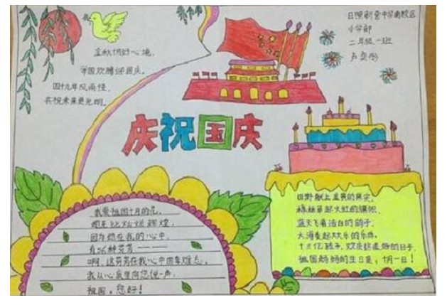 國(guó)慶節(jié)手抄報(bào)圖片