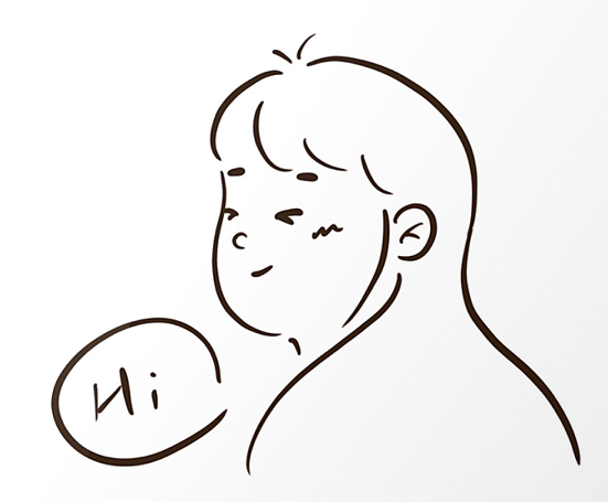 可愛(ài)的女孩子簡(jiǎn)筆畫(huà)頭像圖片3