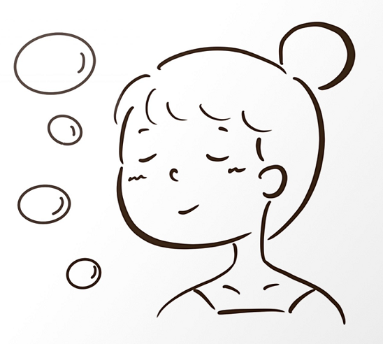 可愛(ài)的女孩子簡(jiǎn)筆畫(huà)頭像圖片9