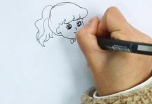 如何畫服務(wù)員的簡(jiǎn)筆畫