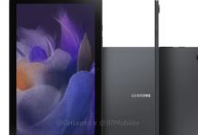 三星Galaxy Tab A8泄漏揭示了具有平坦邊緣的新設(shè)計(jì)