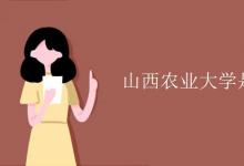 教育資訊:山西農(nóng)業(yè)大學(xué)是211還是985