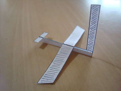 紙飛機(jī)的做法 手工制作滑翔機(jī)