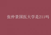 教育資訊:張仲景國(guó)醫(yī)大學(xué)是211嗎