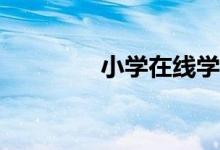 小學(xué)在線學(xué)習(xí)平臺(tái)有哪些？