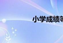 小學(xué)成績等級怎么劃分？