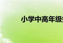 小學(xué)中高年級(jí)如何做好作文教學(xué)