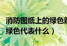 消防圖紙上的綠色箭頭是什么意思（消防標(biāo)志綠色代表什么）