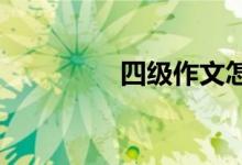 四級(jí)作文怎么練習(xí)最有效