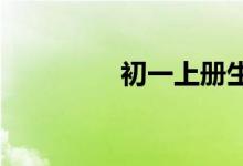 初一上冊(cè)生物手抄報(bào)簡(jiǎn)單