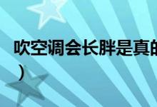 吹空調(diào)會長胖是真的嗎（吹空調(diào)為什么會長胖）