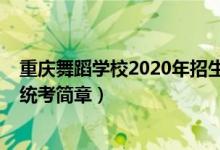 重慶舞蹈學(xué)校2020年招生(2022重慶高校招生舞蹈類專業(yè)統(tǒng)考簡(jiǎn)章)