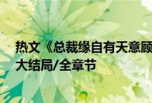 熱文《總裁緣自有天意顧雪晴龍哲瀚》夏小霜開全文閱讀/大結(jié)局/全章節(jié)