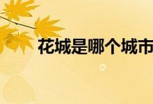 花城是哪個城市（花城是哪個城市）
