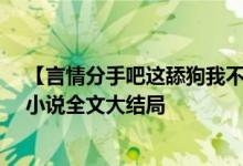 【言情分手吧這舔狗我不當了蘇潯傅清時/紅馬甲】紅馬甲小說全文大結局