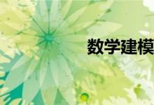 數(shù)學(xué)建模的基礎(chǔ)思想？