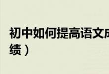 初中如何提高語文成績(初三語文如何提高成績)