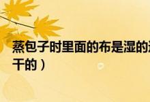 蒸包子時(shí)里面的布是濕的還是干的（蒸包子的布是濕的還是干的）