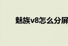 魅族v8怎么分屏(魅族18怎么分屏)
