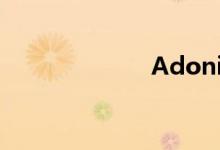 Adonis雙語(yǔ)例句