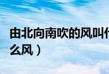 由北向南吹的風(fēng)叫什么(由北向南吹的風(fēng)叫什么風(fēng))