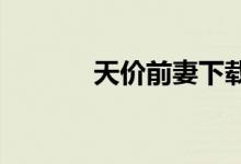 天價前妻下載的搜索數(shù)據(jù)展示
