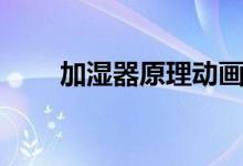 加濕器原理動畫演示（加濕器原理）