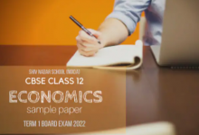 MCQ格式的CBSE12類(lèi)經(jīng)濟(jì)學(xué)樣本論文